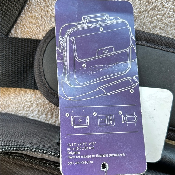 Targus Black Laptop Bag NWT - Picture 4 of 8